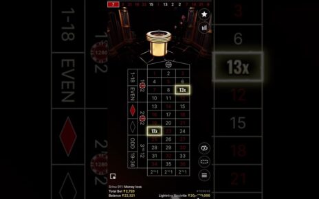 Lightning roulette winning strategy to win #roulette #onlinecasino #casino #subscribe #shorts