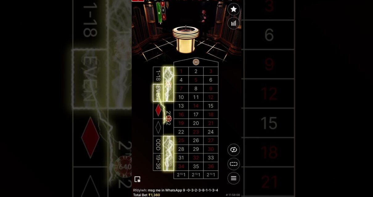 Lightning roulette winning tricks and tips