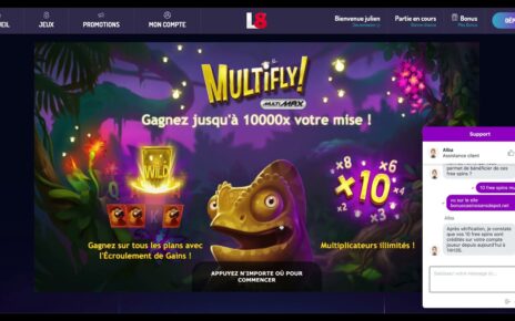 Lucky8 casino : Jouer gratuitement avec 10 free spins sur Multifly ?