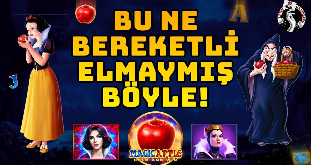 ?#MagicApple’da Aradığımız Elmayı Bulduk! Leon Gambling #slot#casino#slotoyunları#slotvideo#booongo