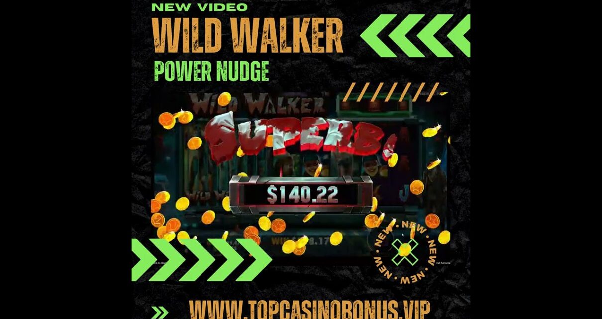Mega win tonight on ‘Wild Walker’ online casino slot game ?