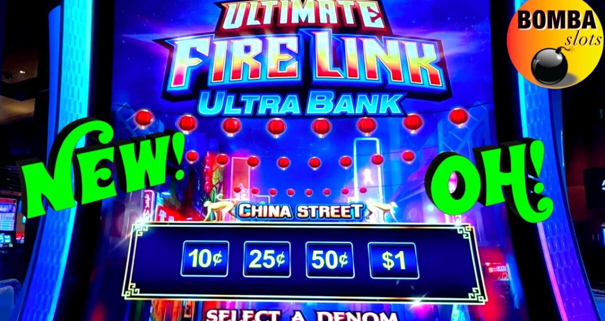 NEW FIRE LINK! “ULTRA BANK” Ultimate Fire Link! #LasVegas #Casino #SlotMachine