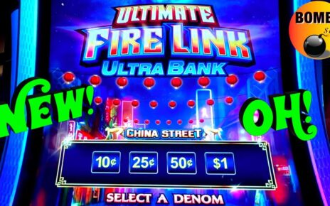 NEW FIRE LINK! “ULTRA BANK” Ultimate Fire Link! #LasVegas #Casino #SlotMachine