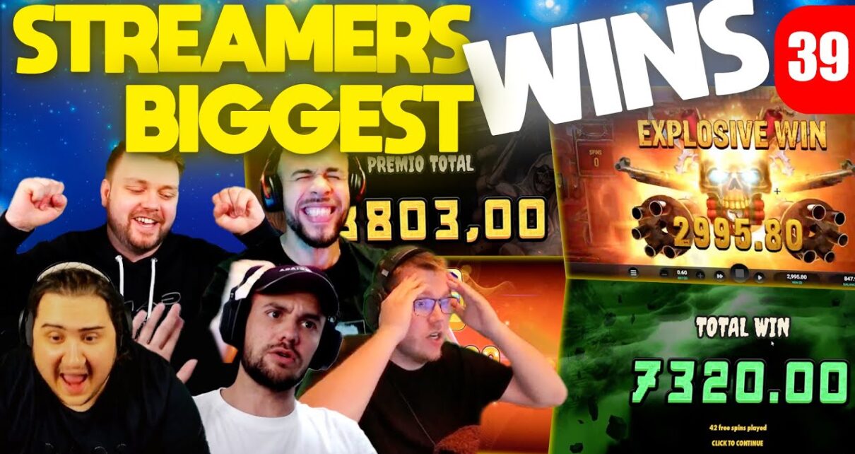 NEW TOP 5 STREAMERS BIGGEST WINS/2023