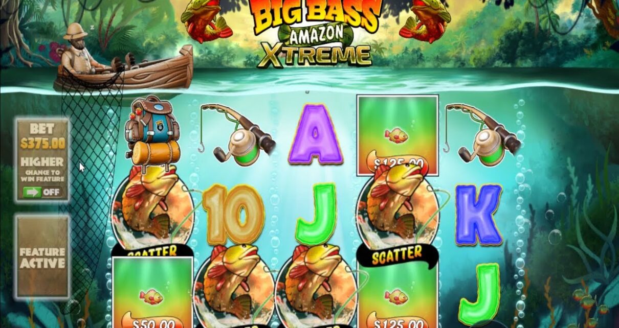 New BIG BASS AMAZON XTREME 4 SCATTERS – GOT TO 3X MULTIPLIER – BONUS BUY ONLINE CASINO ONLINE SLOT