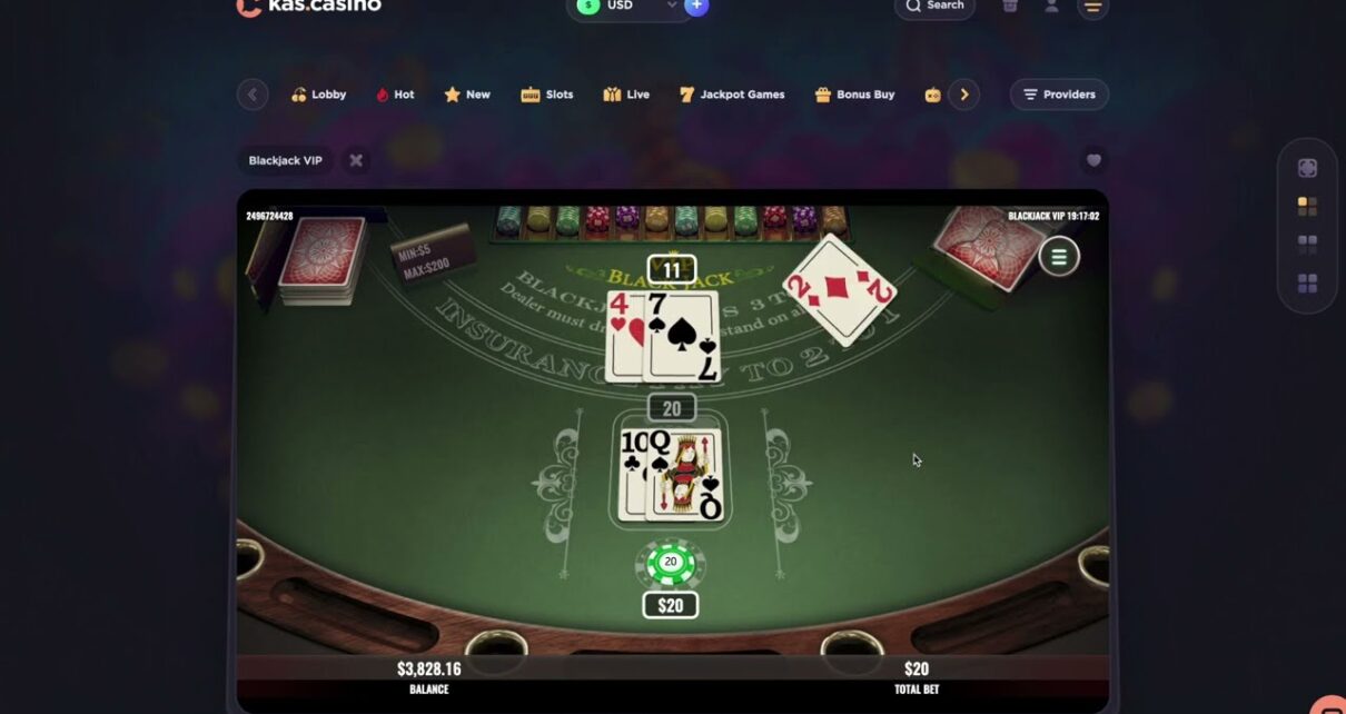 Ny online casino hjemmeside Kas.Casino. Spil blackjack online og hav det sjovt