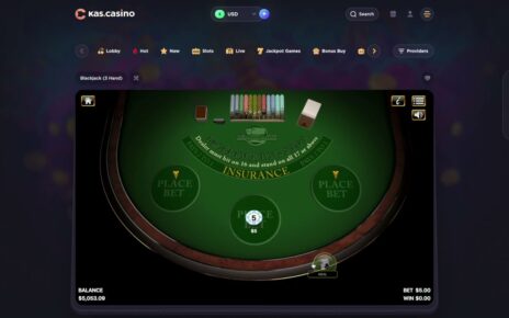 Online Blackjack on kas.casino new online casino