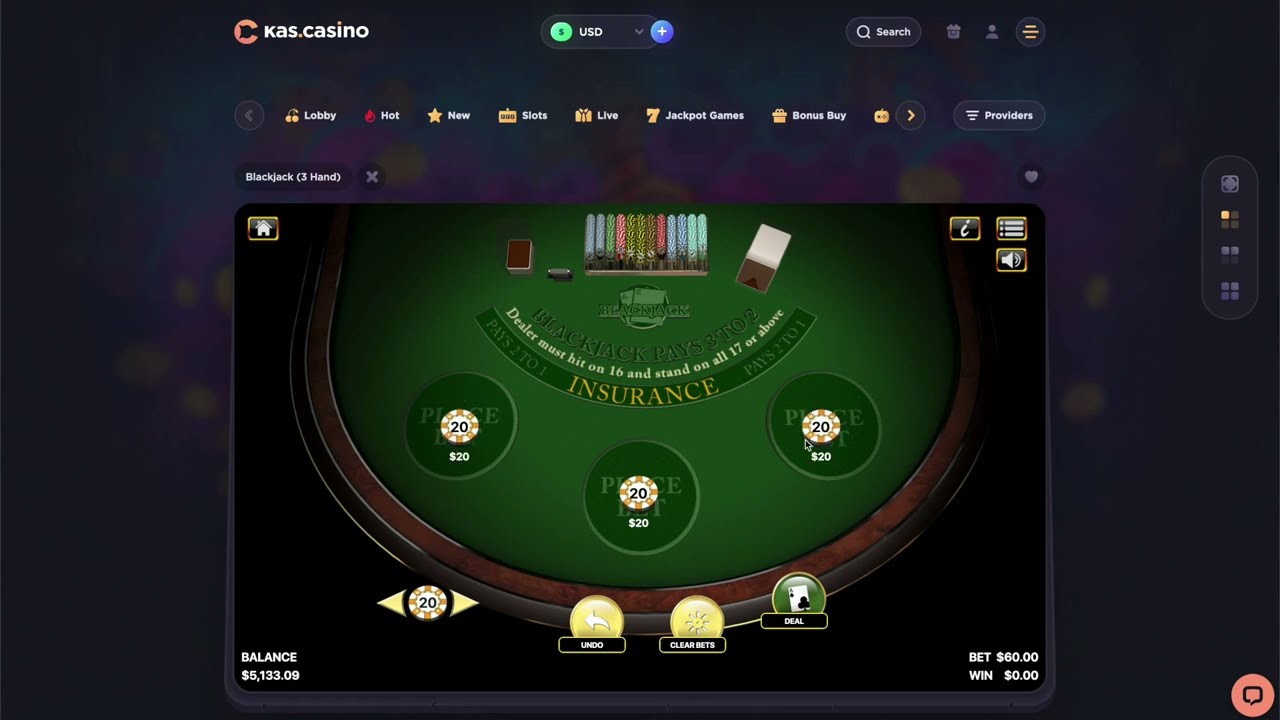 Online Blackjack på kas.casino nye online casino