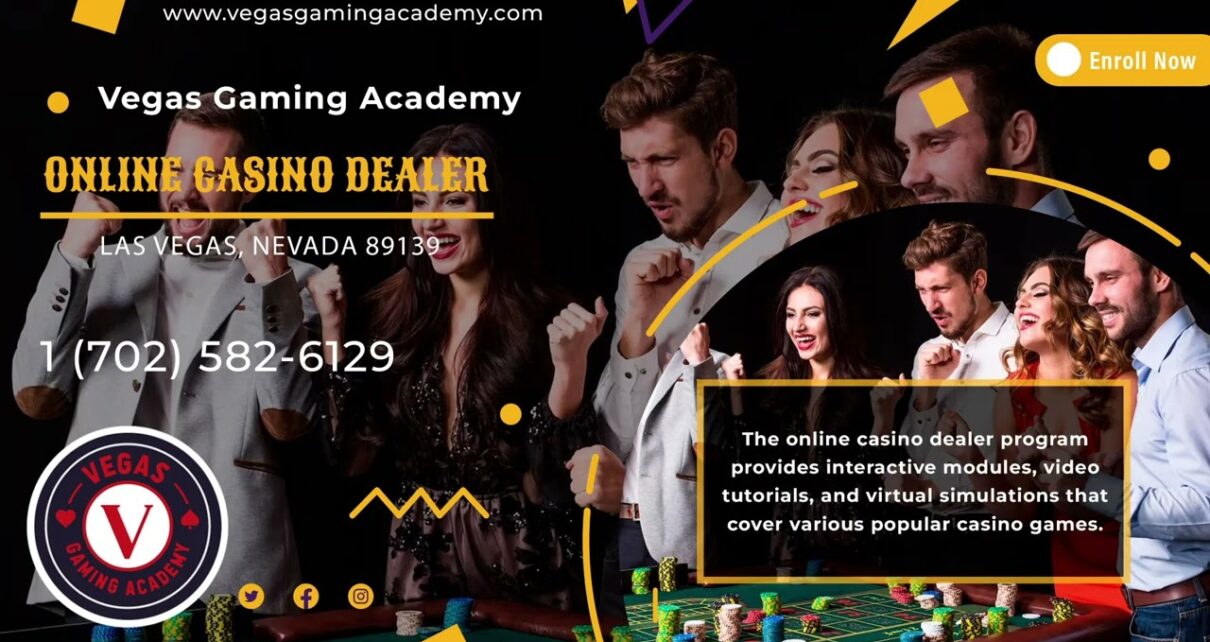 Online Casino Dealer – Vegas Gaming Academy