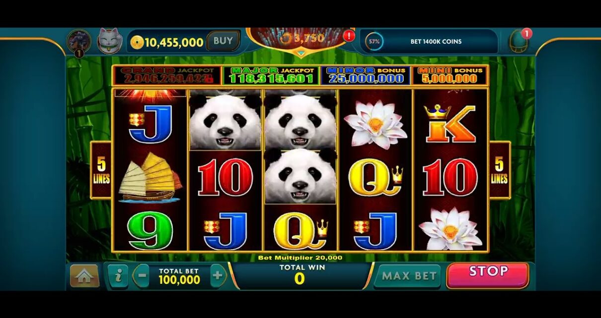 Online casino game #Panda magic