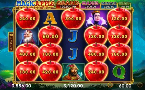 Online casino jackpot winning magic apple big jackpot win