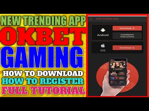 PAANO MAG DOWNLOAD AND REGISTER SA OKBET NEW ONLINE CASINO CASH IN CASH OUT FULL VIDEO TUTORIAL