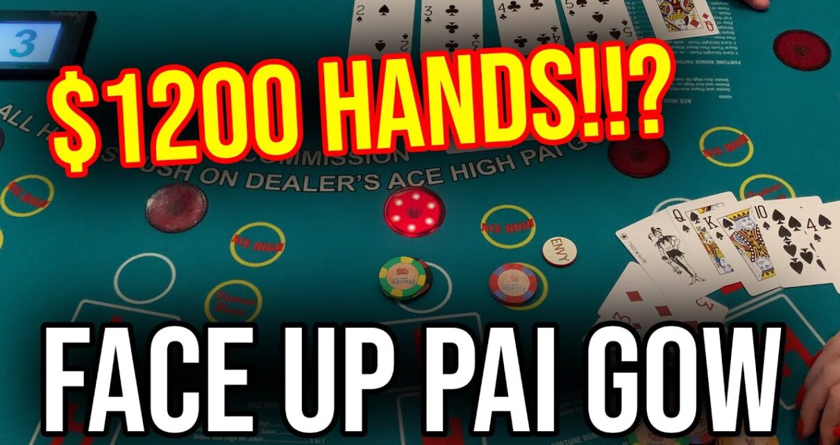 PAI GOW!! INCREDIBLE AMOUNT OF BONUSES!! 00 HANDS!!!