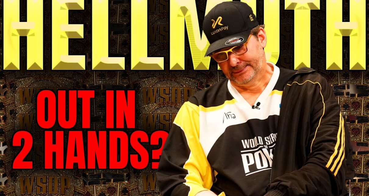 Phil Hellmuth Can’t Believe How Bad He Played