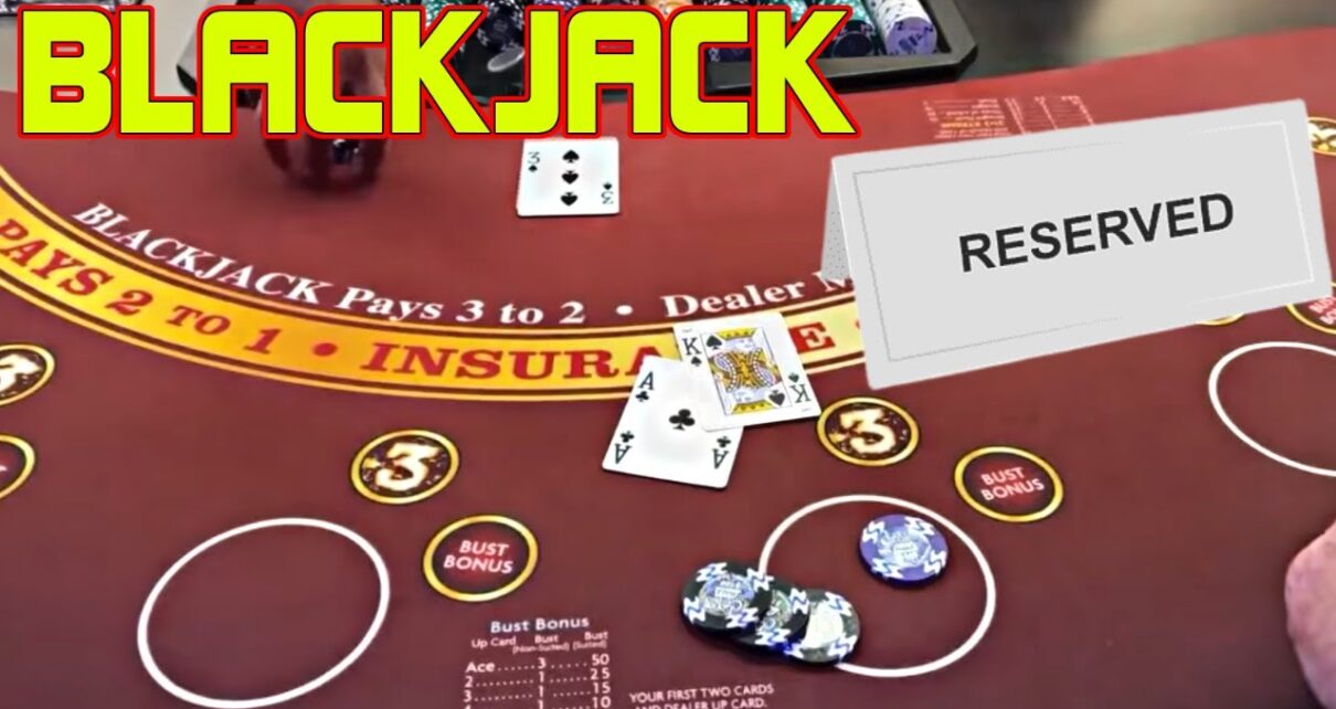 Privatni BLACKJACK Rezervirani stol za high roller u kasinu!!