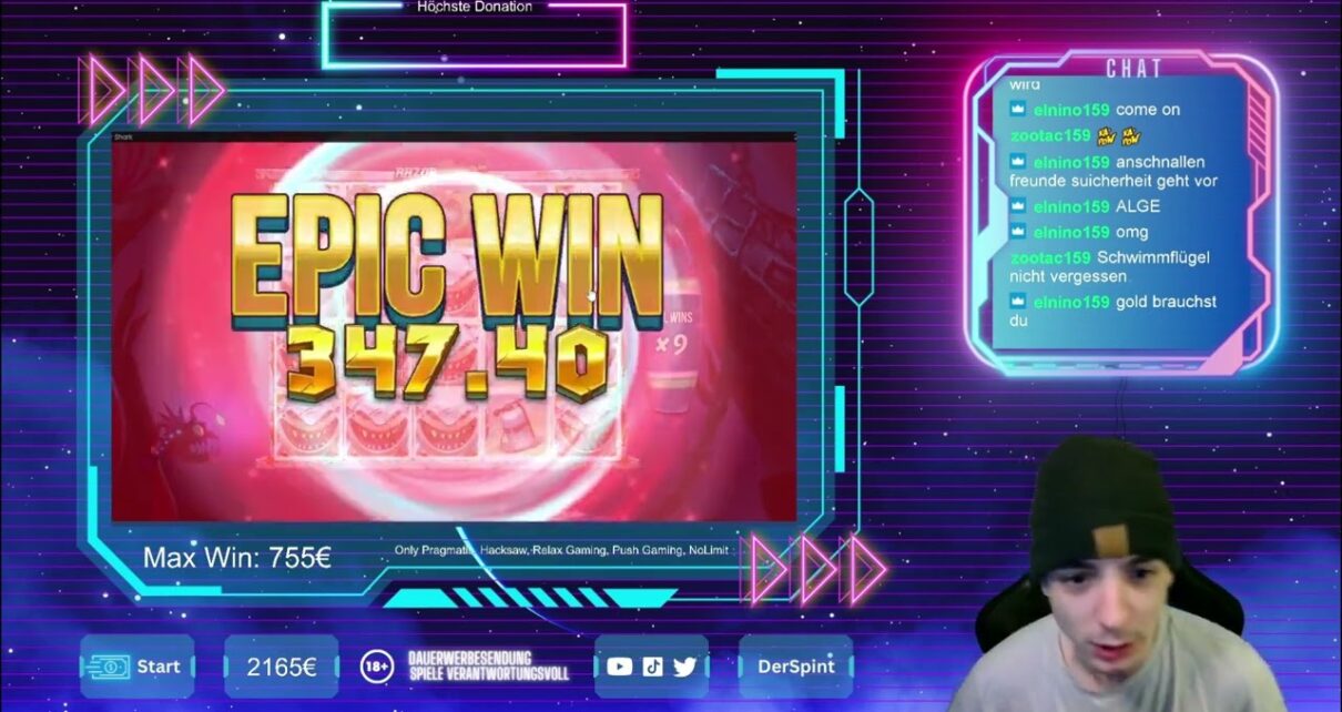 RAZOR SHARK BIG WIN!┃Online Casino