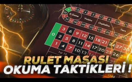 RULET | RULET MASASI OKUMA TAKTİKLERİ! BU TAKTİKLERİ BAŞKA YERDE BULAMAZSIN! #rulet #casino #bahis