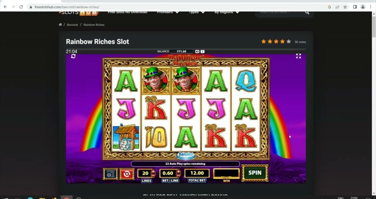 Rainbow Riches Slot Machine Bonus Games in Online Casino Rainbow Riches Slot Machine Bonus Games in Online Casino