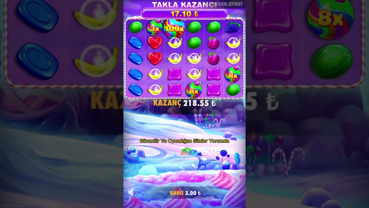 Rüyalarınızı Süsleyecek Bir Combo İle Sizleyiz - Sweet Bonanza #slot #casino #short