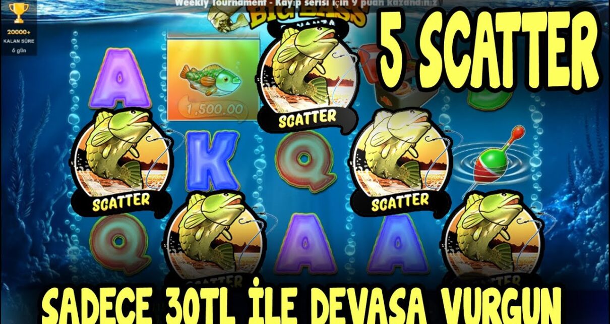 SADECE 30₺İLE 14.000₺ YAPTIM #biggerbassbonanza