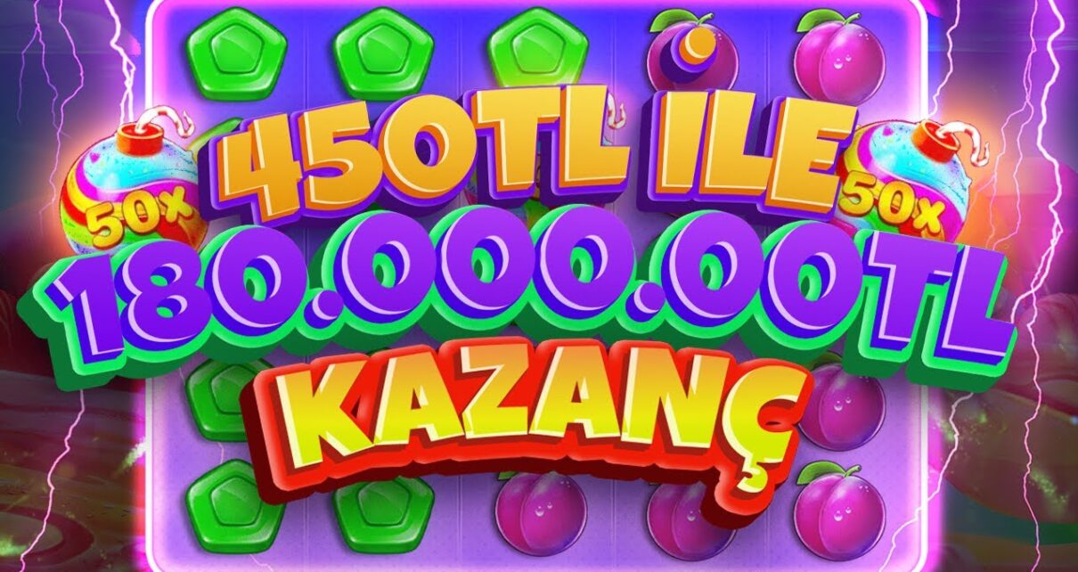 SADECE 450₺ İLE 180.000.00₺ KAZANÇ #sweetbonanza