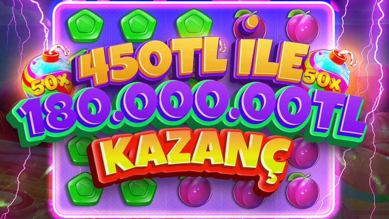 SADECE 450₺ İLE 180.000.00₺ KAZANÇ #sweetbonanza