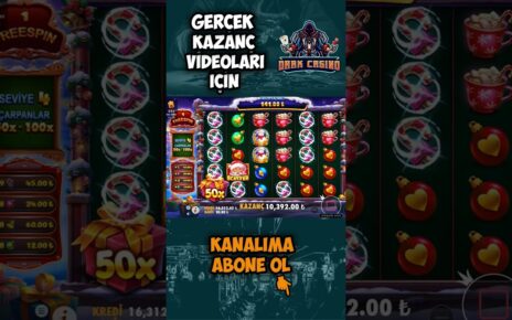 SANTAS GREAT GIFTS ? GÜZEL ÖDEDİ DİYE TEKRAR DENEDİM ? #slot #casino #bigbassbonanza