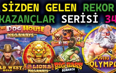 SLOT OYUNLARI SİZDEN GELEN REKOR KAZANÇLAR VE MAX WİNLER SERİSİ VOL 34 #slot #slotoyunları #casino