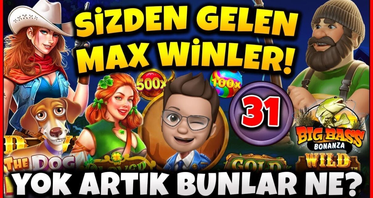 SLOT OYUNLARI ?? SİZDEN GELEN SLOT REKOR KAZANÇLAR 31 ??ı