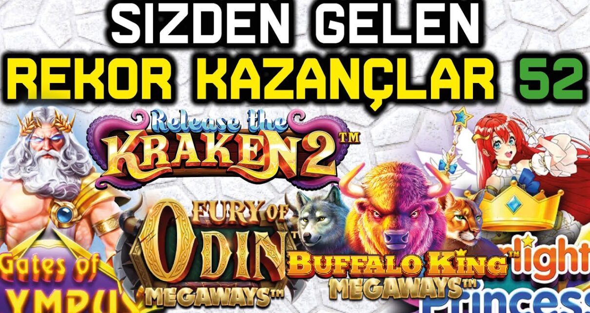 SLOT OYUNLARI ? SİZDEN GELENLER ? SLOT REKOR KAZANÇ 52ı