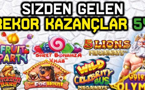 SLOT OYUNLARI ? SİZDEN GELENLER ? SLOT REKOR KAZANÇ 54 #slot #slotoyunları #casino