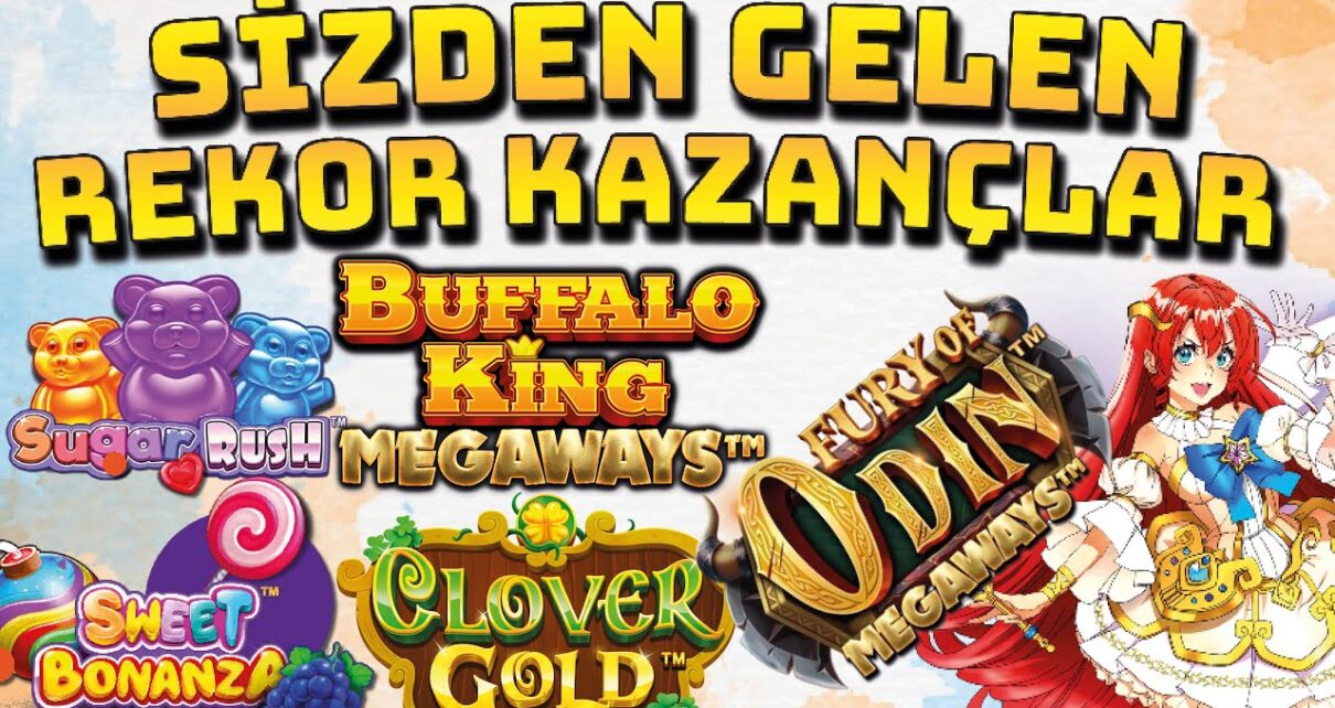 SLOT OYUNLARI ? SİZDEN GELENLER ? SLOT REKOR KAZANÇLAR SERİSİ 67 ?ı
