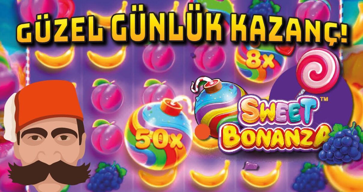 SLOT OYUNLARI ? SWEET BONANZA ? MERDİVEN TAKTİĞİ BÜYÜK VURGUN DENEDİKı