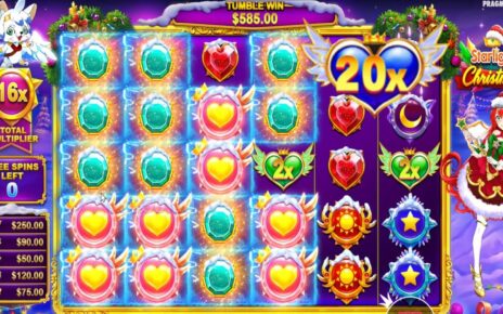 STARLIGHT PRINCESS CHRISTMAS – BONUS BUY ONLINE CASINO – 20X MULTIPLIER BIG SYMBOLS – ONLINE SLOT