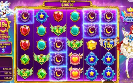 STARLIGHT PRINCESS – NICE WIN WITH BIG MULTIPLIER – BONUS BUY ONLINE CASINO ONLINE SLOT