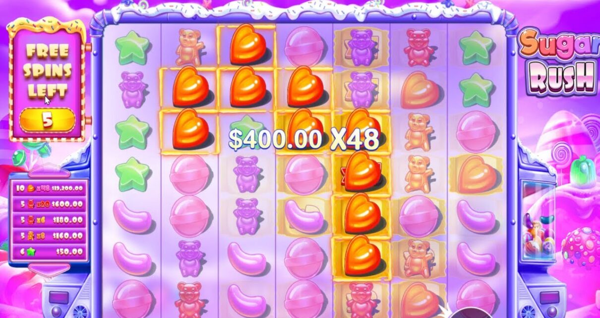 SUGAR RUSH BONUS BUY ONLINE CASINO – ONLINE SLOT – HIT GOOD SYMBOL WITH 48X MULTIPLIER SUGAR RUSH BONUS BUY ONLINE CASINO – ONLINE SLOT – HIT GOOD SYMBOL WITH 48X MULTIPLIER