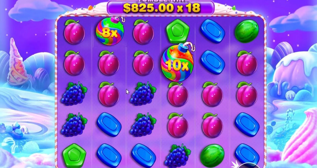 SWEET BONANZA – BIG TUMBLEWIN WITH 18X MULTIPLIER – BONUS BUY ONLINE CASINO ONLINE SLOT