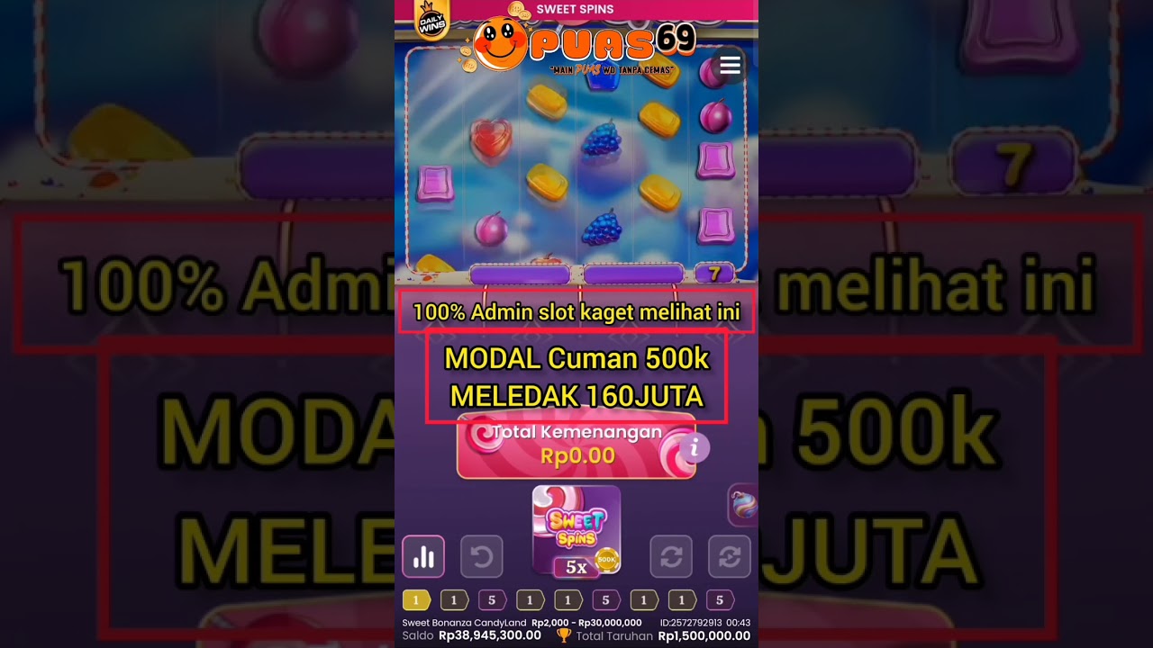 SWEET BONANZA CANDYLAND HARI INI || LIVE CASINO || CASINO INDONESIA