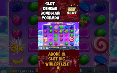 SWEET BONANZA  ? ÖYLE BİR KOMBO YAPTI Kİ AKILLARA ZARAR!? #slot #sweetbonanza #casino #slotbigwin