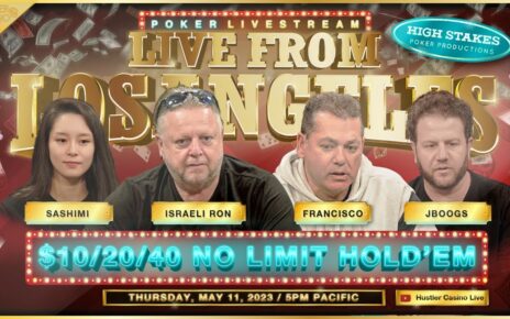 Sashimi, JBoogs, Close2Broke, Francisco, Dentist Dave, Israeli Ron, Ronnie & Mike X Play /20/40