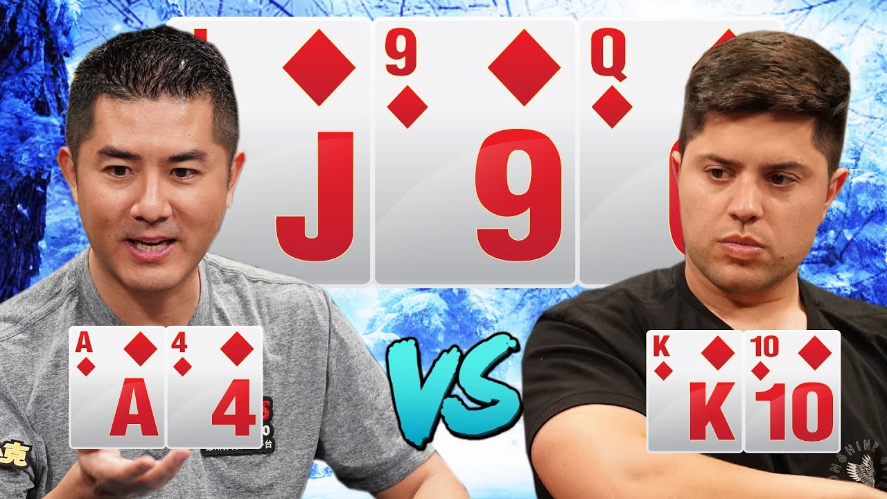 Sickest Cooler Ever!! Straight Flush vs Ace High Flush for $610,000!!