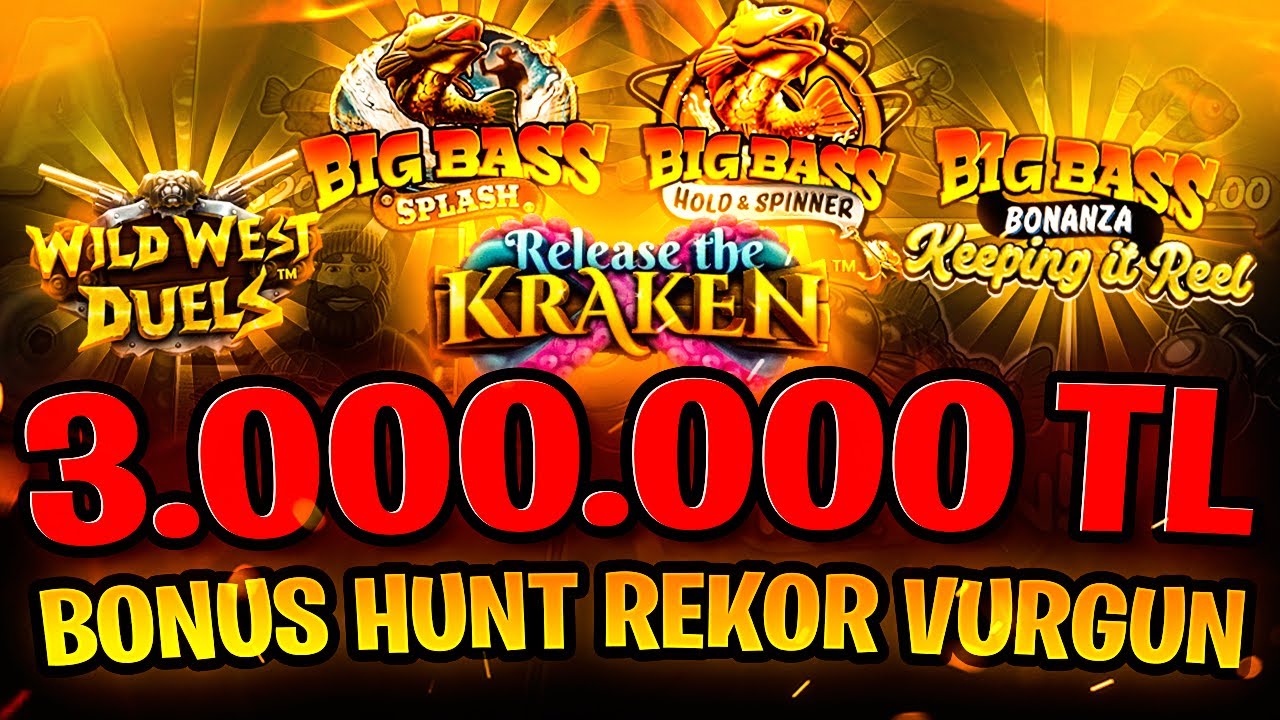 Slot Oyunları | 3.000.000 TL Bonus Hunt Kazancı 6 Oyun Rekor Vurgun | #slotoyunları #sweetbonanza