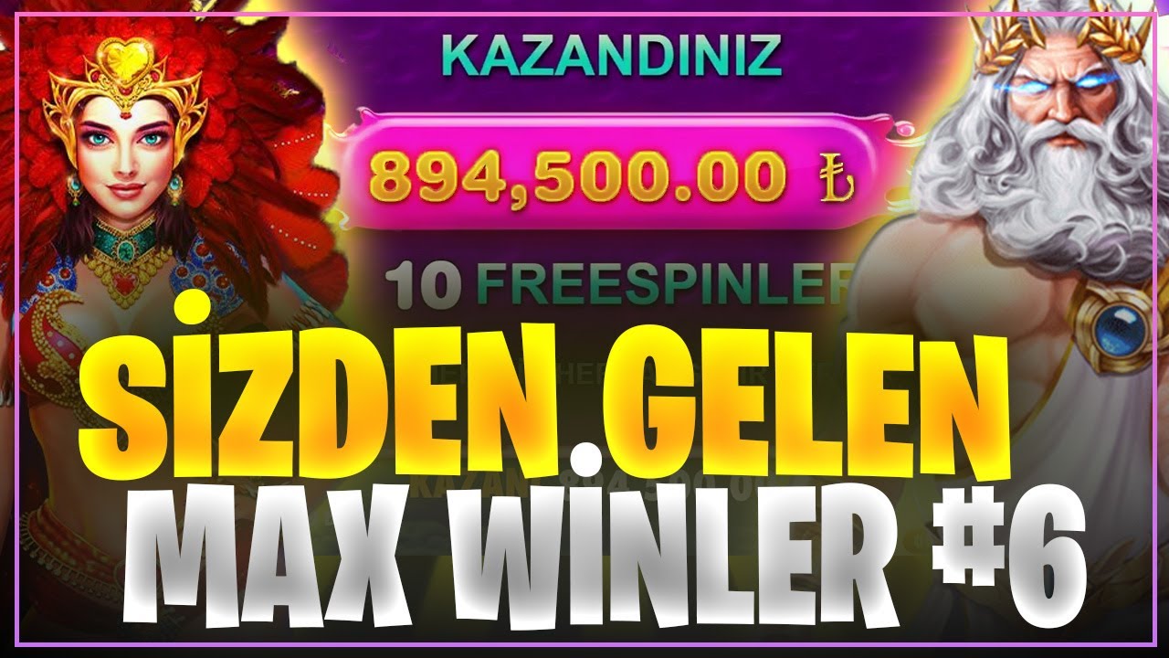 Slot Oyunları Sizden Gelenler | MİLYON MİLYAR KAZANÇLAR! | En Çok Kazandıran Slot Oyunları | #6