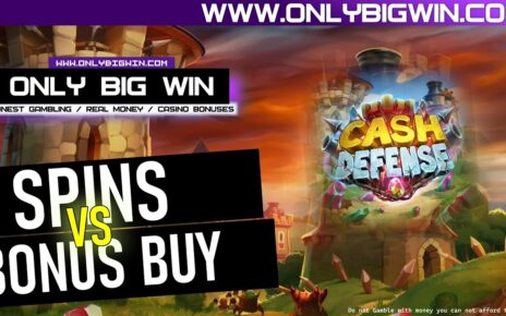 Spins VS. Bonus Buy: Cash Defense by #Printstudios Online Casino Slot Test