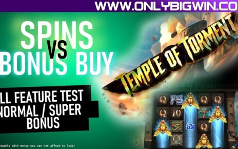 Spins VS. Bonus Buy: Temple of Torment by  – Online Casino Slot Test