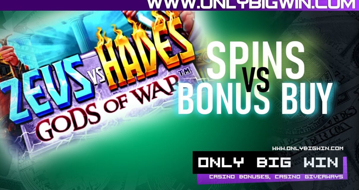 Spins VS. Bonus Buy: Zeus vs Hades – Gods of War™ Online Casino Slot Test by