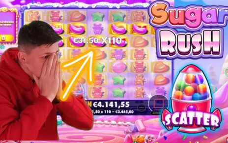 Sugar Rush ⚡BIG WIN⚡Pragmatic ⚡Online Casino Highlight