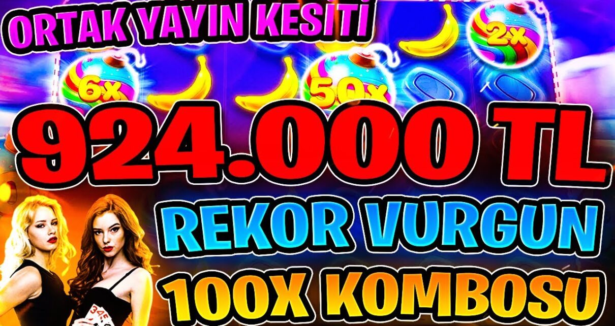 Sweet Bonanza | 924.000 TL Rekor Kazanç 100X İle Efsane Kombo |  #sweetbonanza #slotoyunları #casino