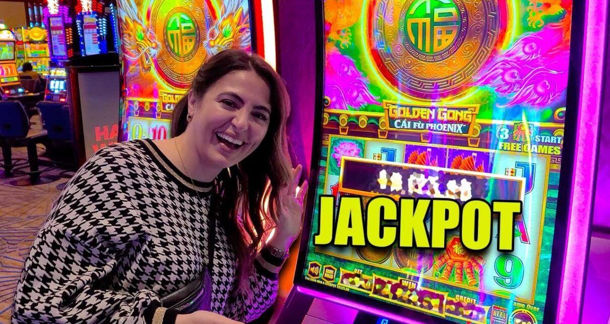 THE BIGGEST JACKPOT EVER on NEW GOLDEN GONG Slot Machine!!