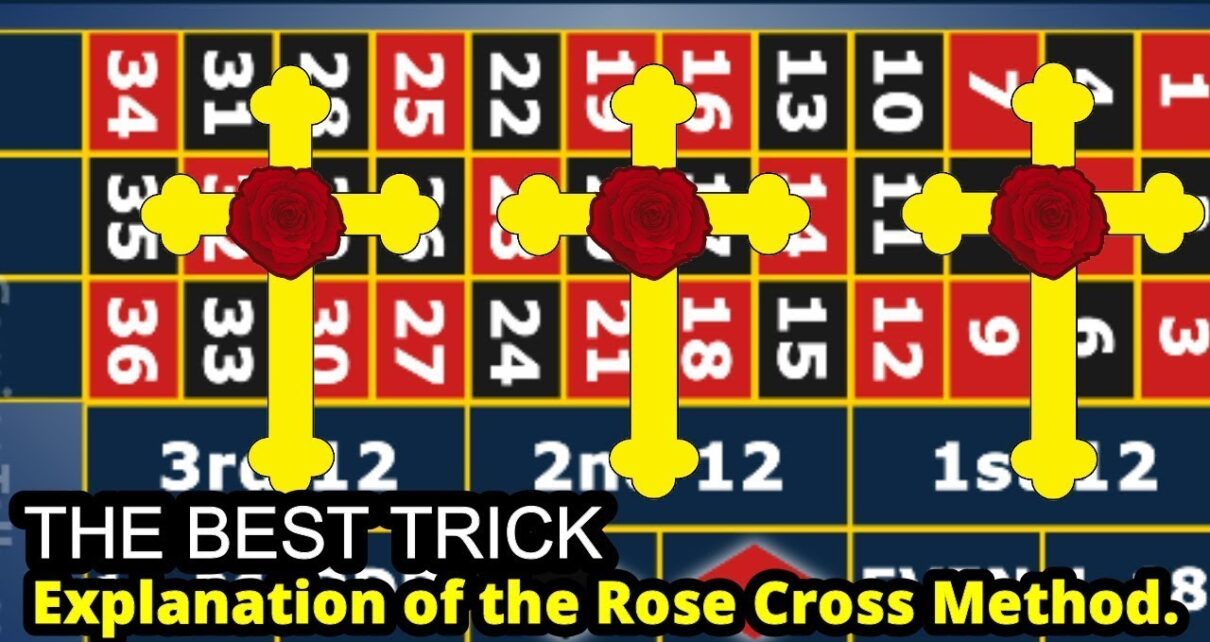 THE ROSE CROSS METHOD | Unveiling The Best Roulette Trick For Online Casino Wins